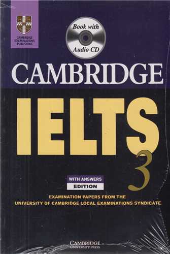 IELTS CAMBRIDGE 3+CD