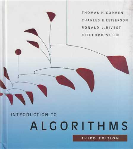INTRODUCTION TO ALGORITHMS 3/EDالگوريتم