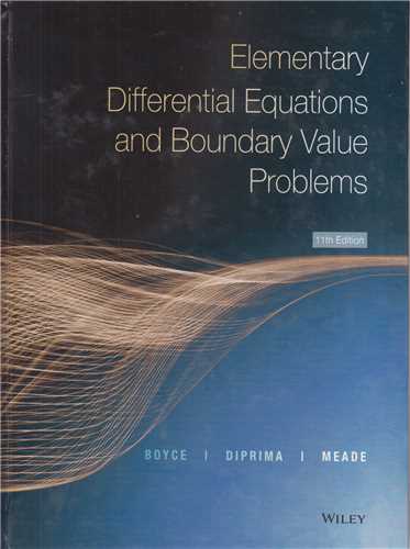 Elementary Differential Equation & Boundary Value Problems11ED