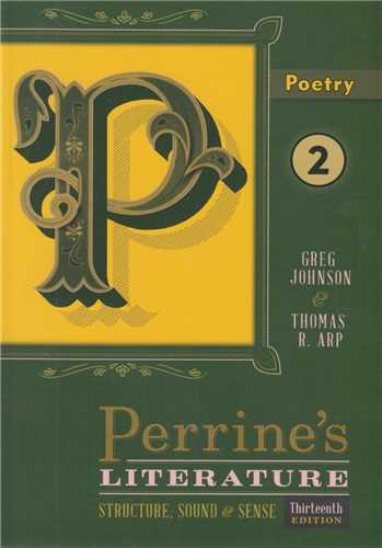 literature  perrines2 sound & sense Poetry 13ED