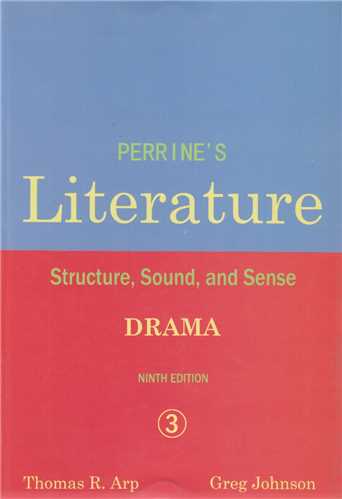 literature structure sound & sense Drama 9ED